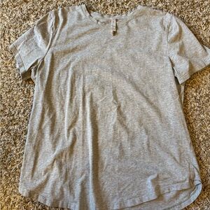 Lululemon Athletica Gray Short Sleeve Tee